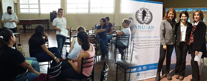 ANU-AR | ANU-AR en Gualeguay: Didáctica primera jornada del Taller de Modelos ONU