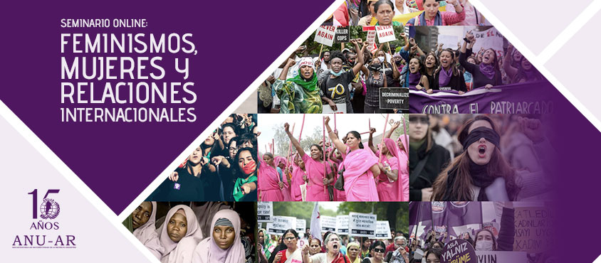 Seminario online: Feminismos, Mujeres y Relaciones internacionales